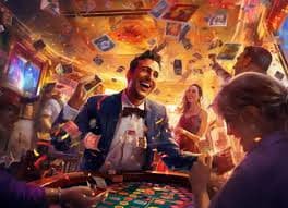 မြန်မာ ကစားသမား မိုဘိုင်းဖုန်းဖြင့် Casino APP ကစားနေသောမြင်ကွင်း